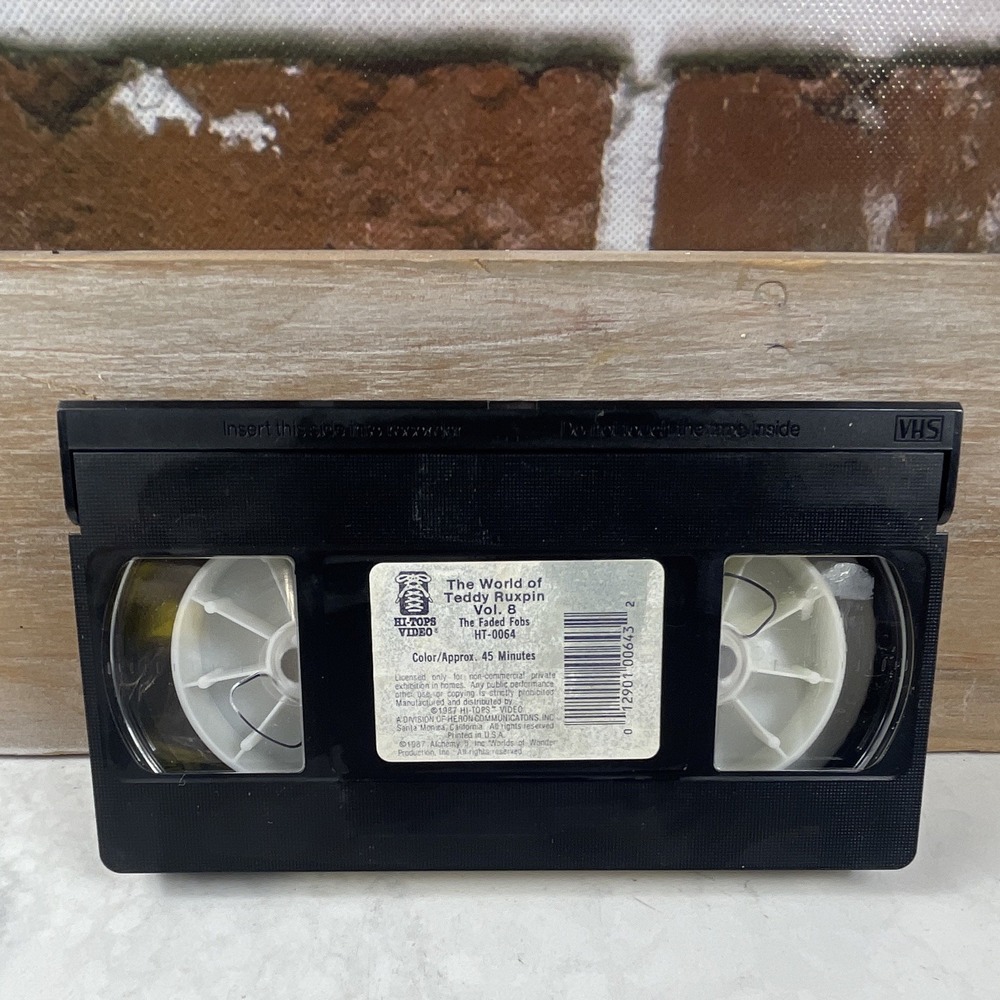 Hi-Tops Video The World of Teddy Ruxpin Vol 8: The Faded Fobs VHS 1987 NTSC - Picture 6 of 11
